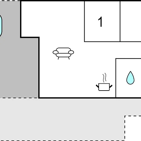 Vakantiehuis Beautiful In With Kitchen